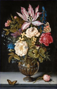 Bosschaert Ambrosius Bodegón con flores Pinturas al óleo
